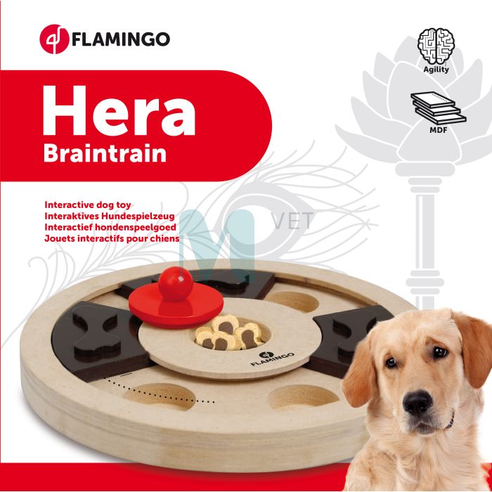 FLAMINGO KOERA MÄNGUASI INTERAKTIIVNE HERA 25CM