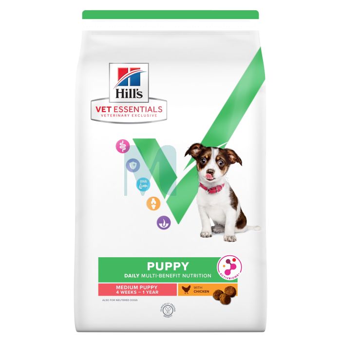 HILLS VE KUTSIKA TÄISSÖÖT MB MEDIUM KANA 8KG