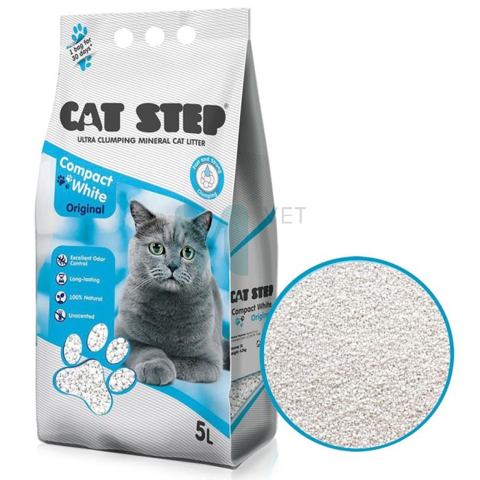 CAT STEP KASSILIIV COMPACT WHITE ORIGINAL 5L #