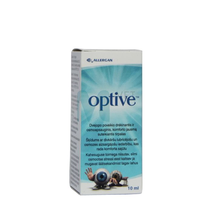OPTIVE LIBESTAVAD JA NIISUTAVAD SILMATILGAD 10ML