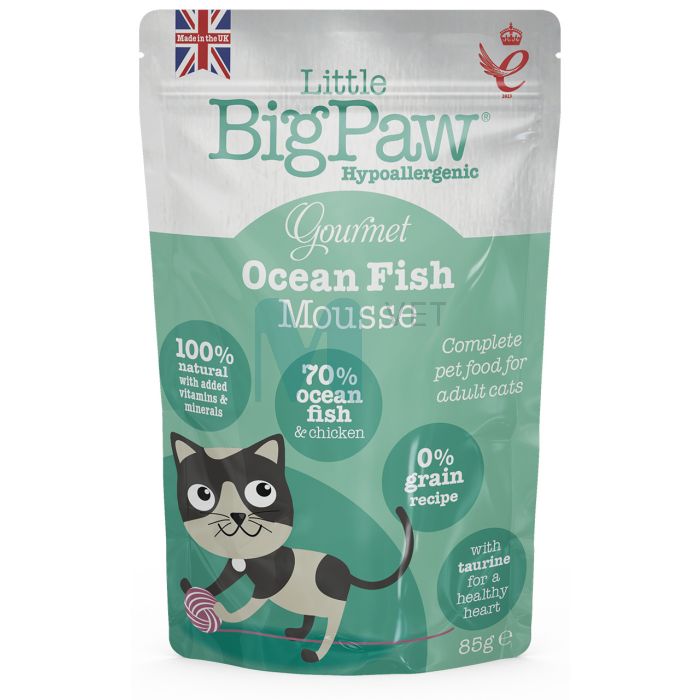 LITTLE BIGPAW KASSI EINEKOTIKE MOUSSE OOKEANIKALA 85G N1