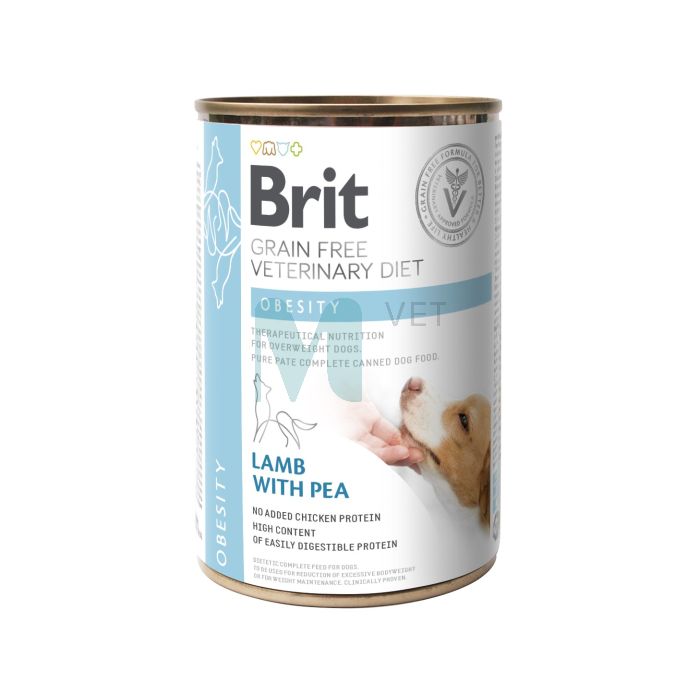 BRIT GF KOERA KONSERV OBESITY 400G #