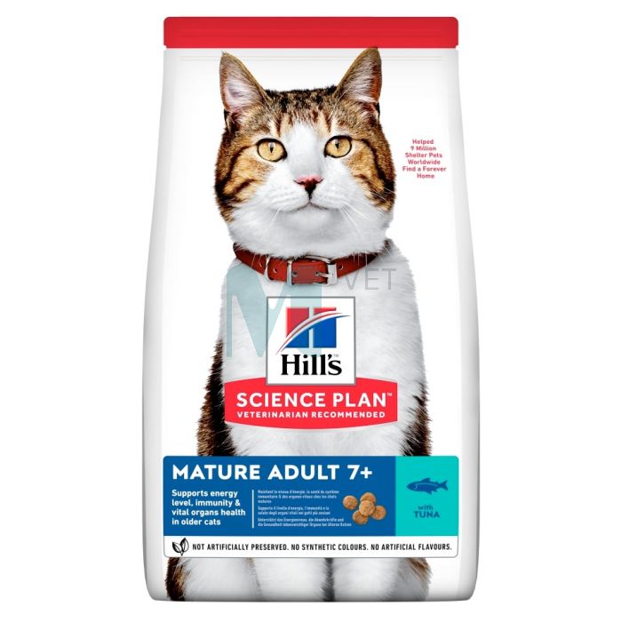HILLS KASSI TÄISSÖÖT MATURE 7+ TUUNIKALA 1,5KG