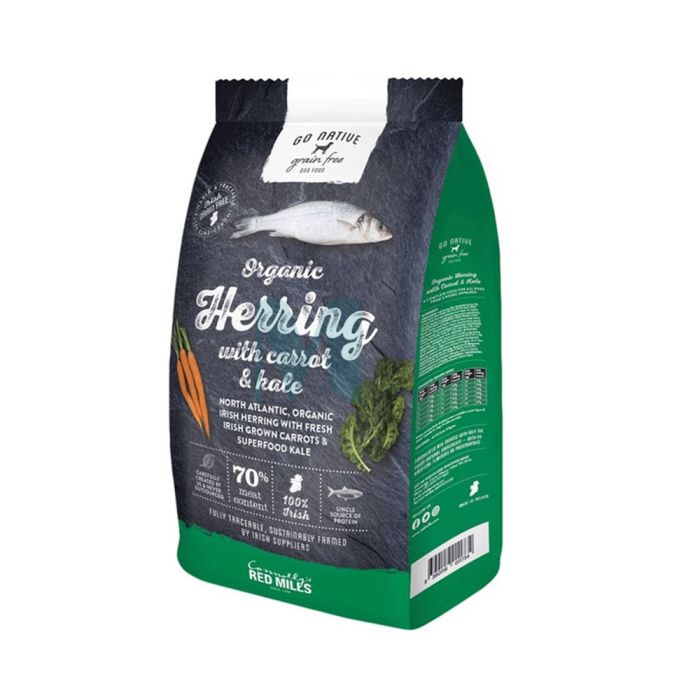 GO NATIVE KOERA TÄISSÖÖT HEERINGAS/PORGAND/LEHTKAPSAS 4KG #