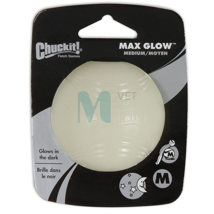 CHUCKIT KOERA MÄNGUASI PALL HELENDAV MAX GLOW M