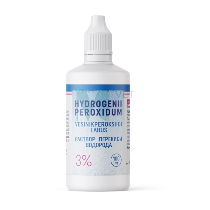 VESINIKPEROKSIIDI LAHUS 3% 100ML