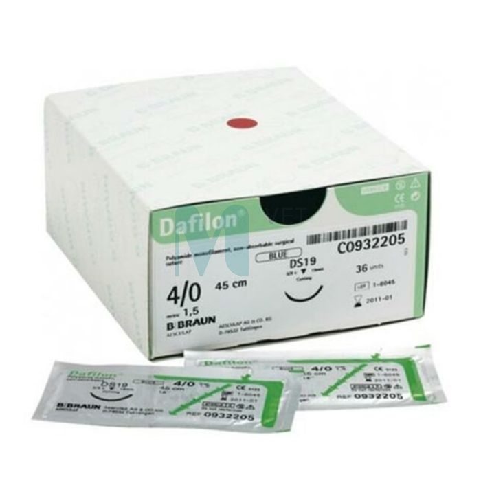 ÕMBLUSMATERJAL DAFILON 3/0 DS30 0,75M