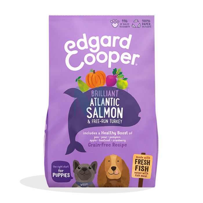 EDGARD COOPER KUTSIKA TÄISSÖÖT FREE-RUN KALKUN/LÕHE 700G #