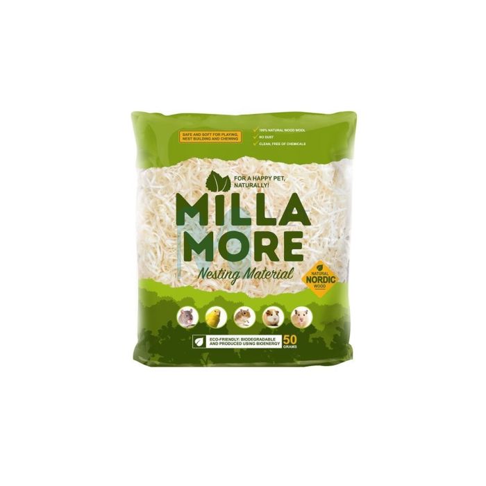 MILLAMORE NÄRILISTE/LINDUDE PESAMATERJAL 50G