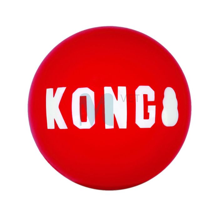KONG SIGNATURE KOERA MÄNGUASI PALL KESK.SUURUSEGA PUNANE