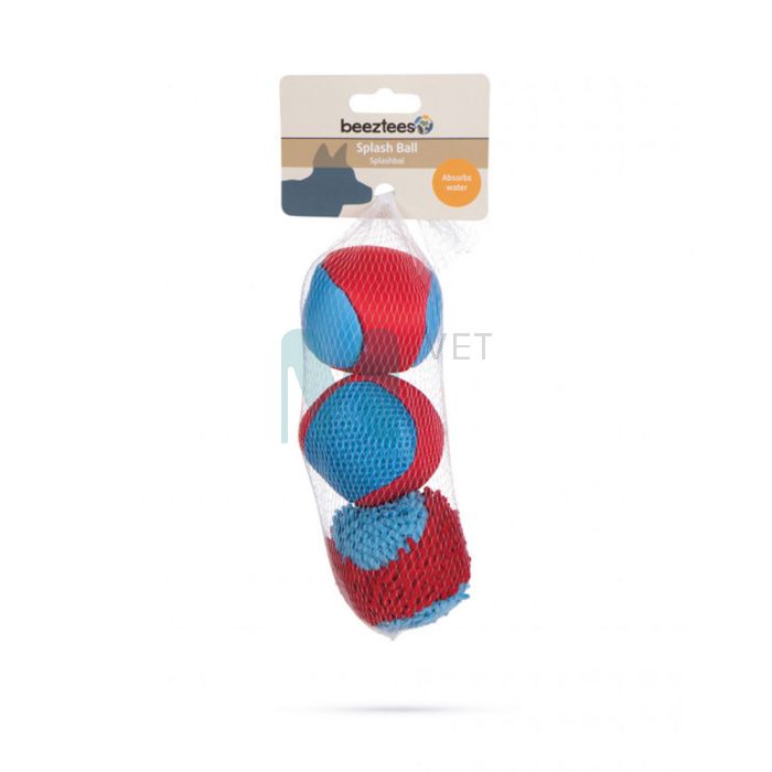 BEEZTEES KOERA MÄNGUASI SPLASH BALL 3TK #