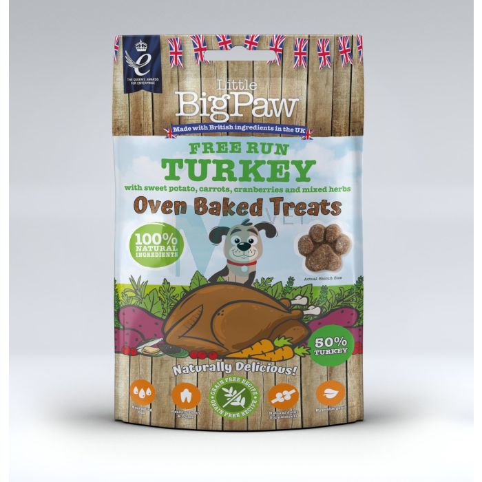 LITTLE BIGPAW KOERA MAIUS OVEN BAKED KALKUN 130G N1