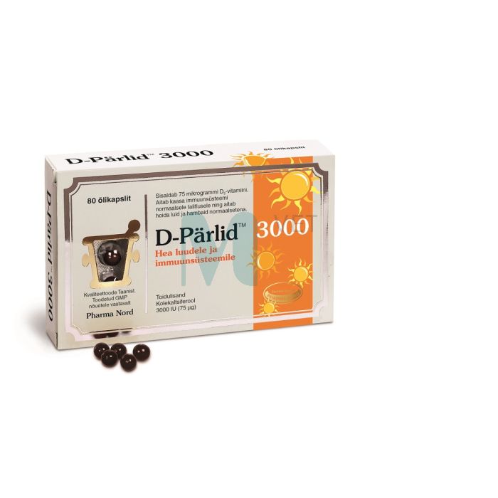 D-PÄRLID 3000 KAPSLID N80