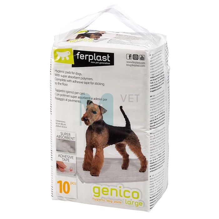 FERPLAST KOERA HÜGIEENILINAD GENICO L 60X90CM KLEEBITAV N10
