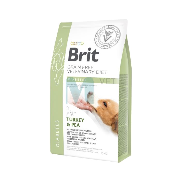 BRIT GF KOERA TÄISSÖÖT DIABETES 2KG #
