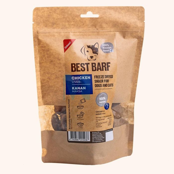 BEST BARF KÜLMKUIVATATUD MAIUS KANA MAKS 100G