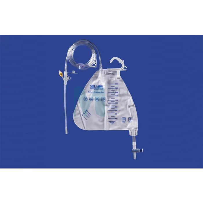 MILA REKTAALKATEETER 8MMX25CM KOGUMISKOTIGA (2L)  N1