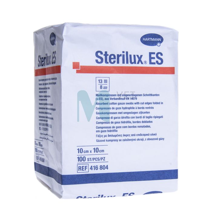 MARLI SALVRÄTIKUD MITTESTER. STERILUX ES 10X10CM N100 /416804/