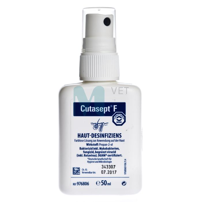 CUTASEPT F SPRAY NAHALE 50ML (NAHA DESINFEKTSIOON)