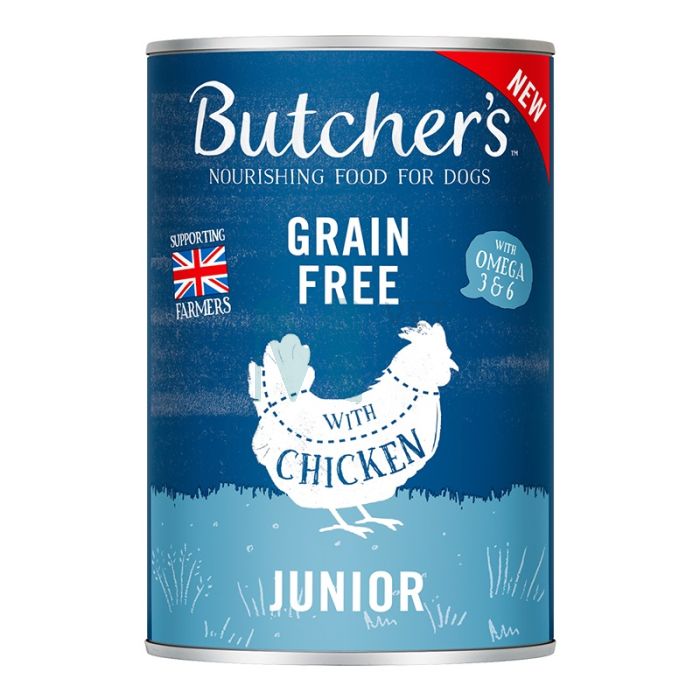 BUTCHERS KOERA KONSERV  JUUNIOR ORIGINAL KANA 400G
