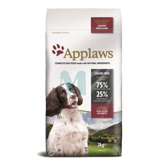 APPLAWS KOERA TÄISSÖÖT VÄIKE/KESKM.TÕUG KANA/LAMMAS 2KG