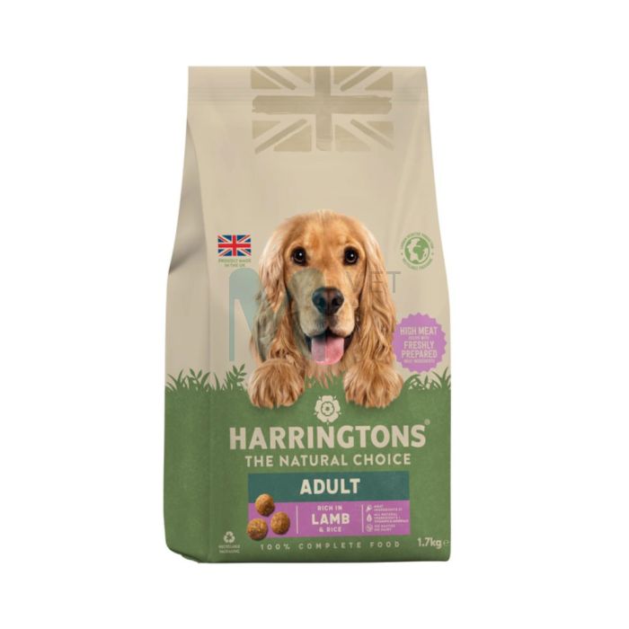HARRINGTONS COMPLETE KOERA TÄISSÖÖT LAMMAS/RIIS 1,7KG #