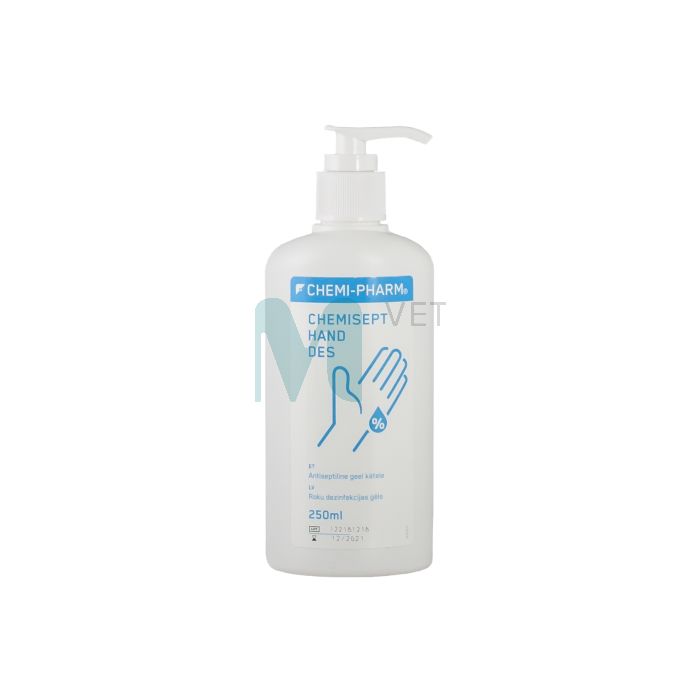 CHEMIPHARM CHEMISEPT HAND DES GEEL KÄTELE 250ML PUMBAGA