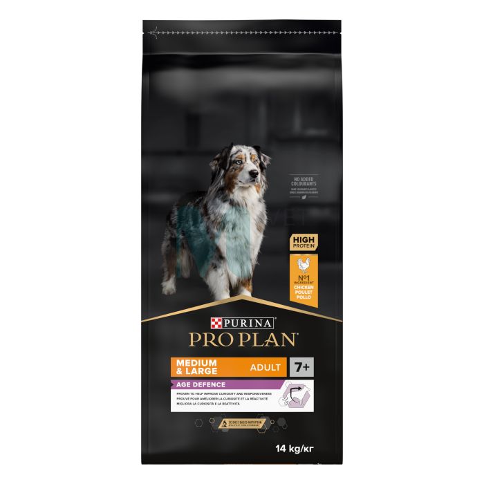 PRO PLAN KOERA TÄISSÖÖT KESKM/SUUR TÕUG 7+ KANA 14KG