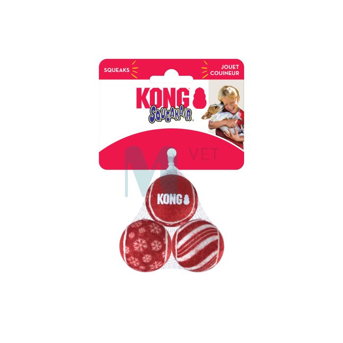 KONG KOERA MÄNGUASI HOLIDAY SQUEAKAIR PALLID S N3