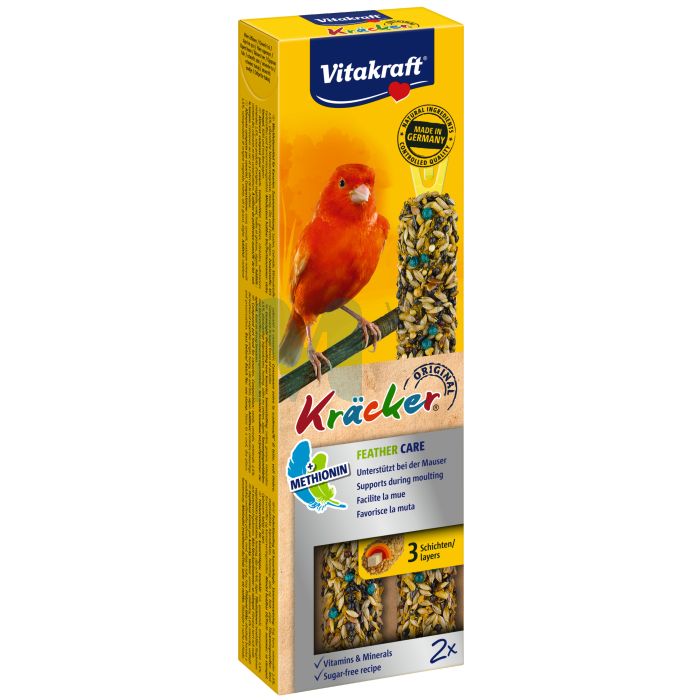 VITAKRAFT KANAARILINDUDE MAIUS KRÄCKER FEATHER CARE N2