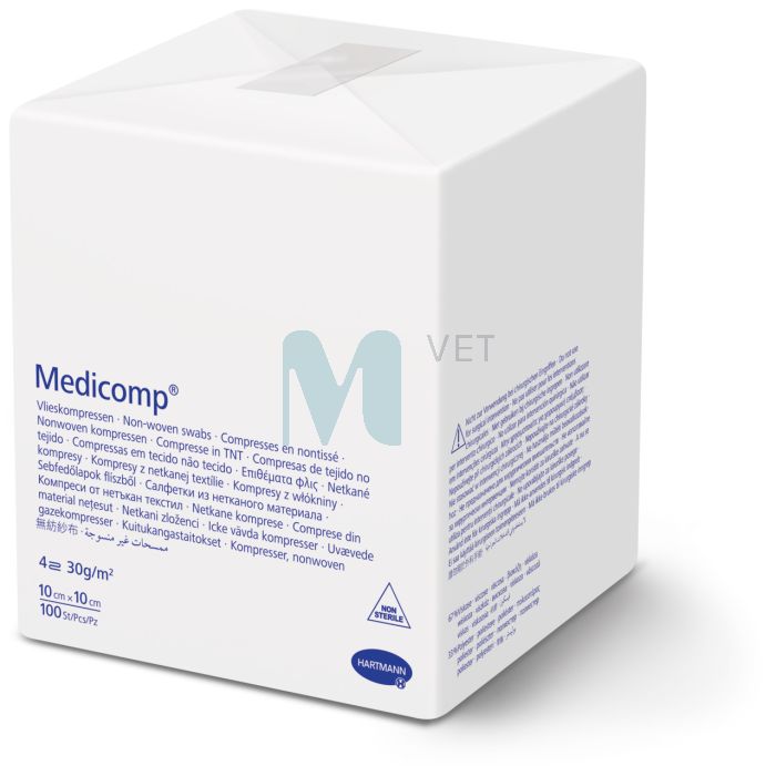 MEDICOMP TAMPOONID MITTESTER 10X10CM N100 /421825/