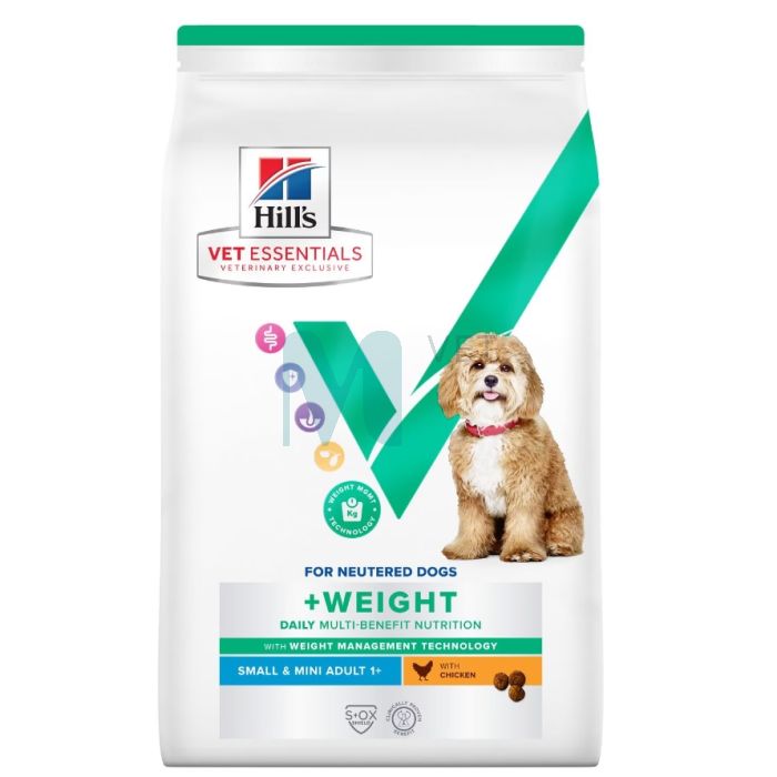 HILLS VE KOERA TÄISSÖÖT MB SMALL&MINI + WEIGHT KANA 2KG