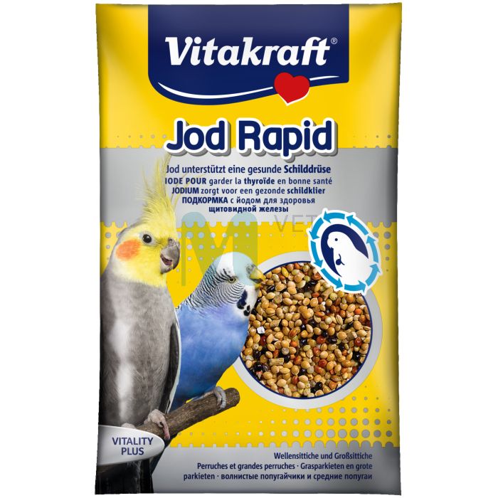 VITAKRAFT LINDUDE TÄIENDSÖÖT JOD RAPID 20G