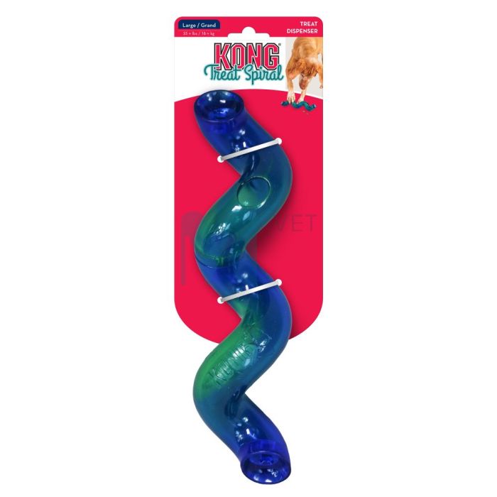 KONG TREAT SPIRAL KOERA MÄNGUASI L VÄRVIVALIK