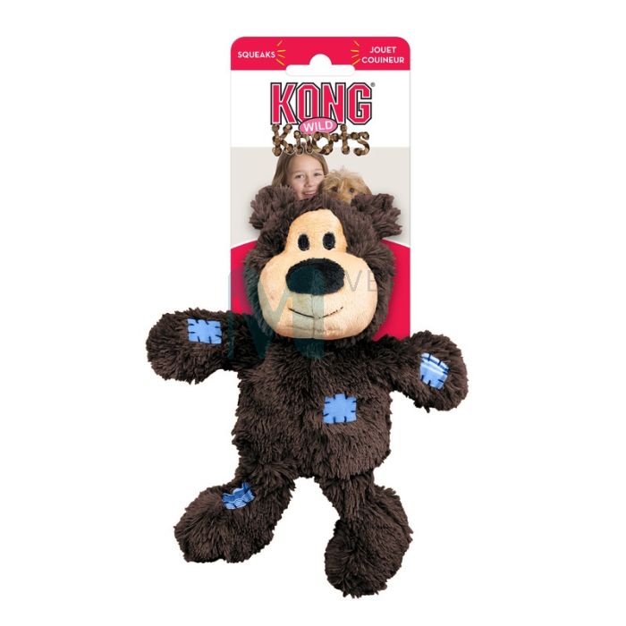 KONG WILD KNOTS KOERA MÄNGUASI KARU TEKSTIIL S/M