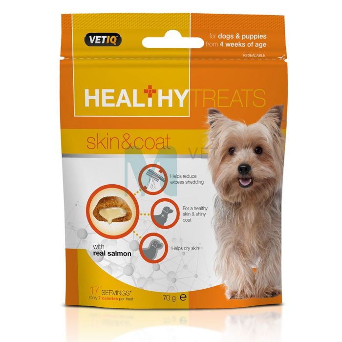 VETIQ KOERA/KUTSIKA MAIUS HEALTHY TREATS SKIN&COAT 70G #