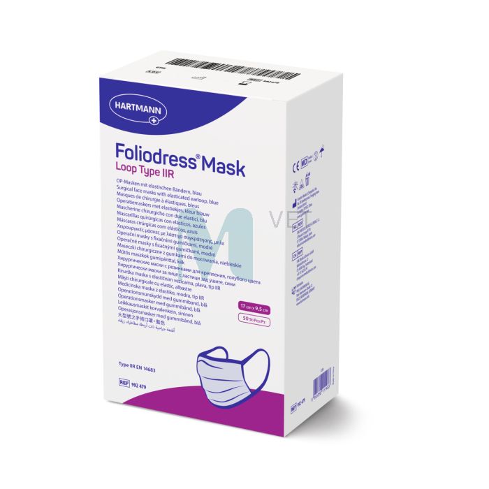 MASK MEDITSIINILINE FOLIODRESS LOOP TÜÜP II R N50