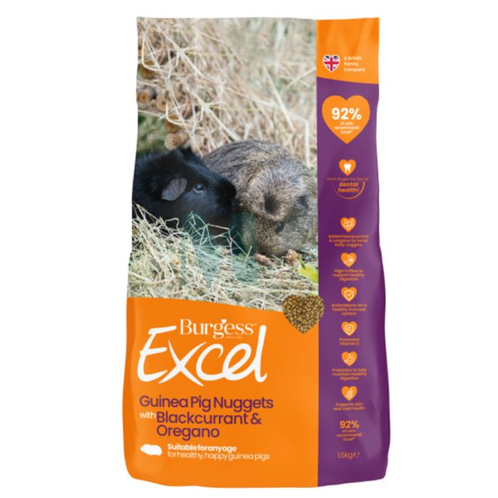 BURGESS EXCEL MERISEA TÄISSÖÖT BLACKCURRANT & OREGANO 1,5KG