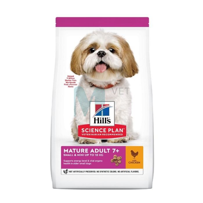 HILLS KOERA TÄISSÖÖT SMALL&MINI MATURE 7+ KANA 3KG