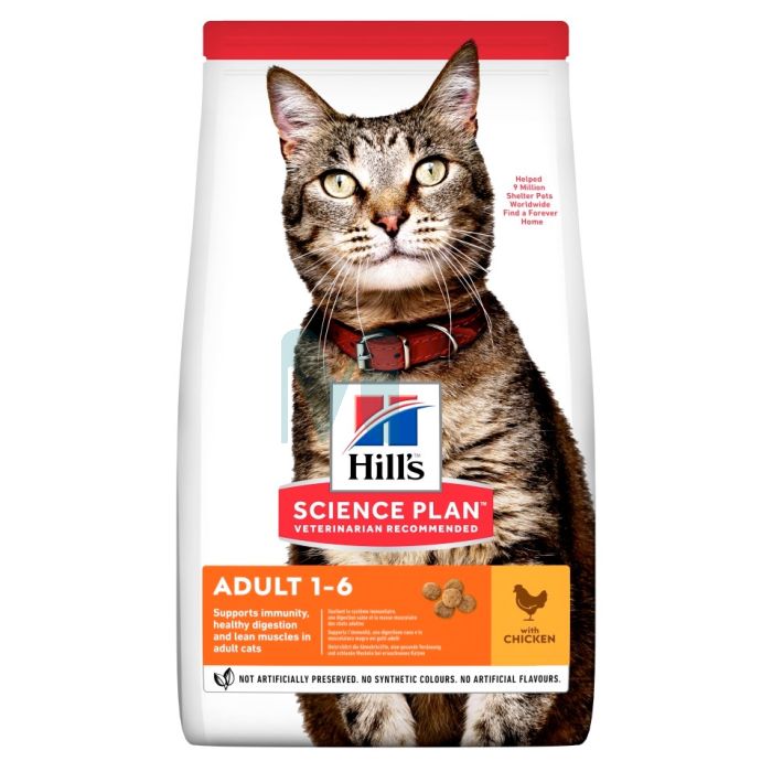 HILLS KASSI TÄISSÖÖT OPTIMAL CARE KANA 10KG