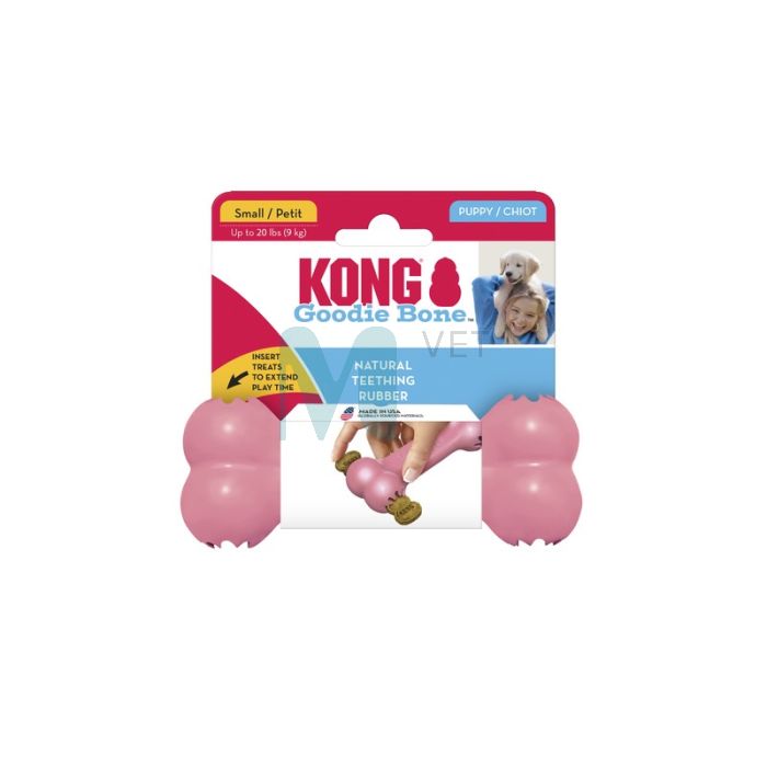 KONG PUPPY GOODIE BONE KUTSIKA MÄNGUASI TÄIDETAV S
