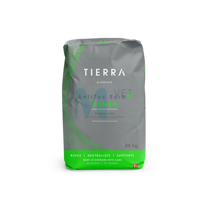 TIERRA ANTITOX SORB+ RUMEN 25KG
