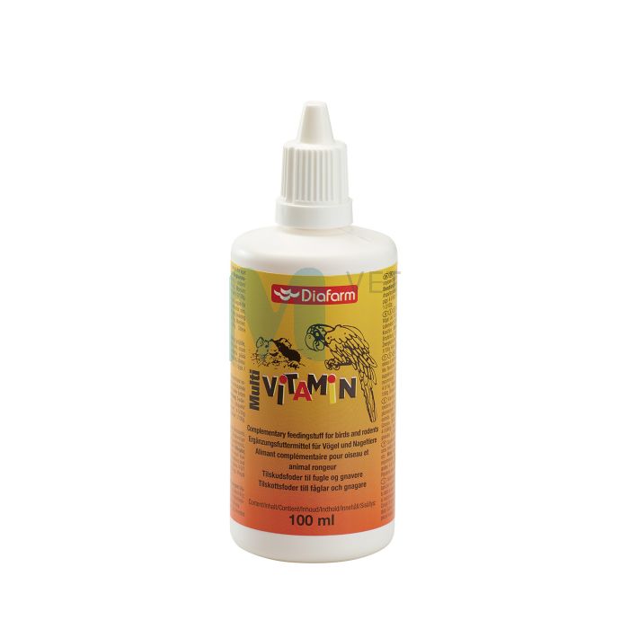 DIAFARM NÄRILISTE/LINDUDE MULTIVITAMIIN 100ML