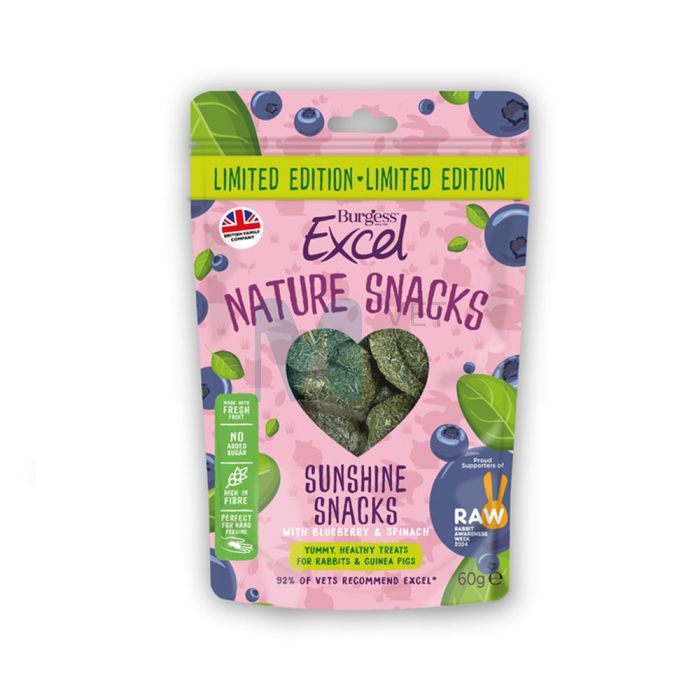 BURGESS EXCEL VÄIKELOOMA MAIUS SUNSHINE 60G