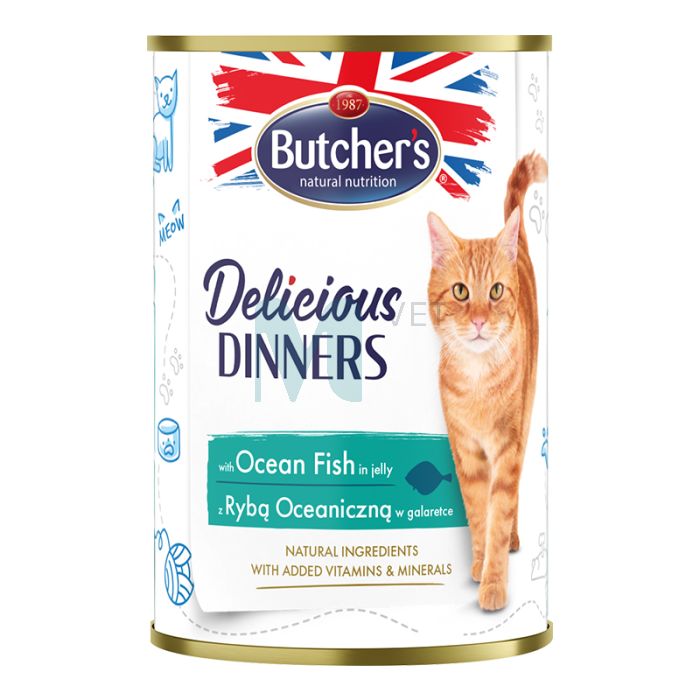 BUTCHERS KASSI KONSERV DELIC.DINNER KALA 400G