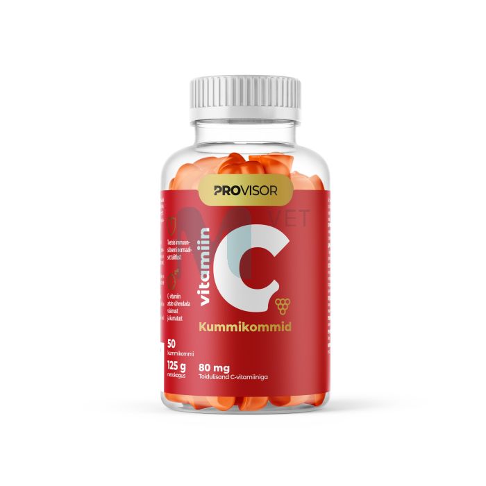 PROVISOR VITAMIIN C KUMMIKOMMID 80MG N50
