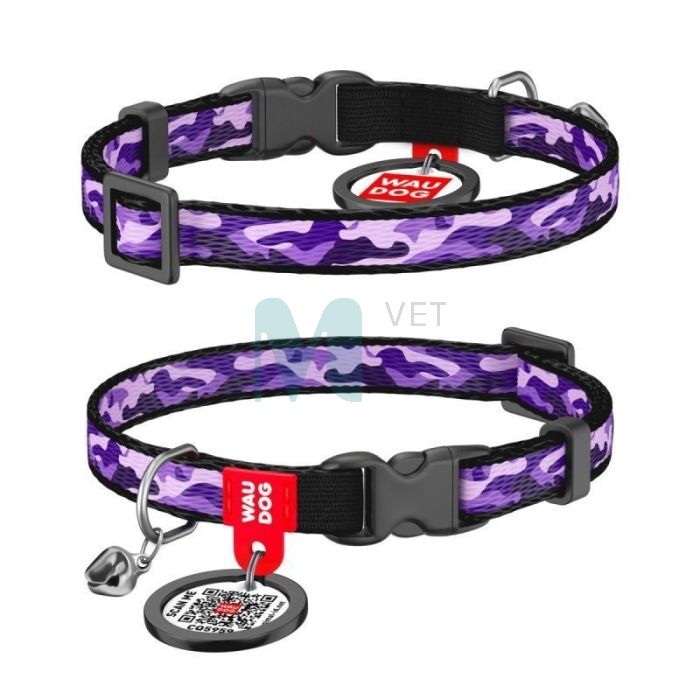 COLLAR KASSI KAELARIHM WAUDOG 20-30CM LILLA KAMO #
