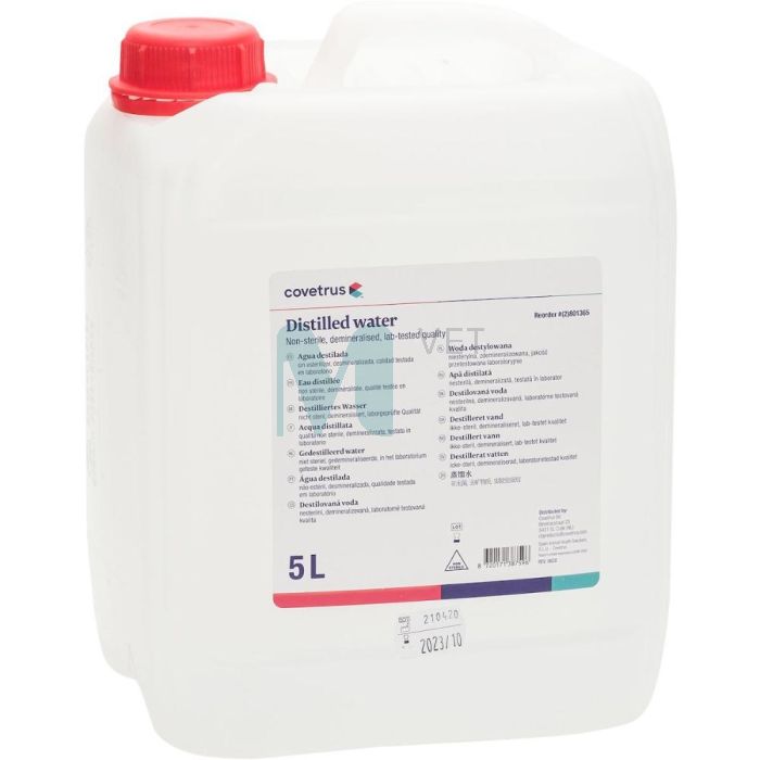 COVETRUS DESTILLEERITUD VESI 5L N1