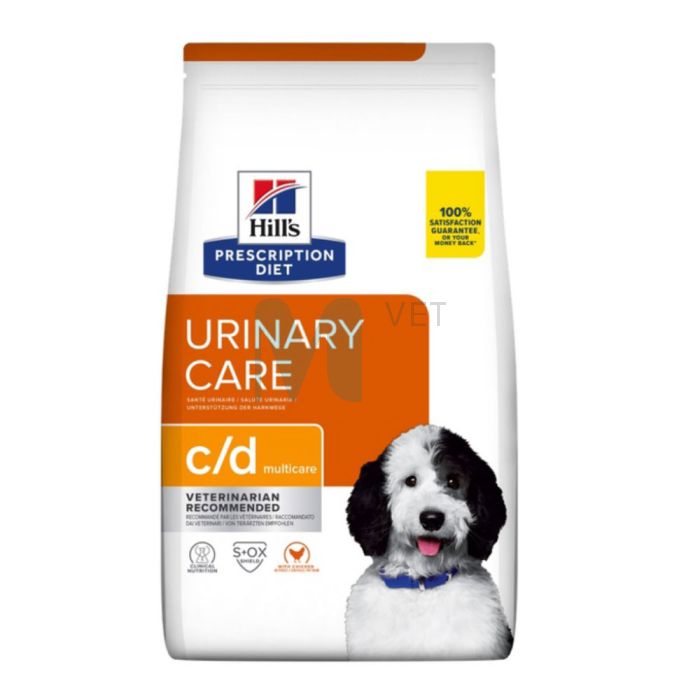 HILLS PD KOERA TÄISSÖÖT C/D KANA 4KG