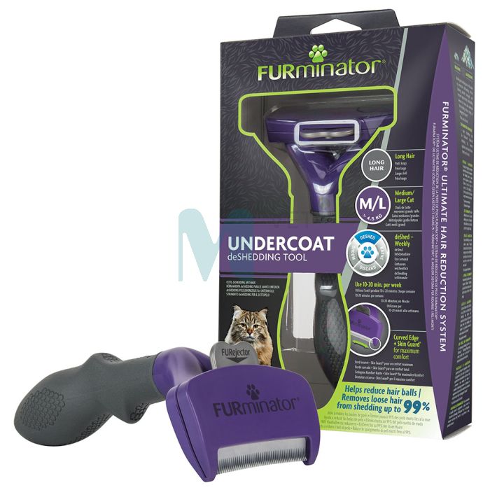 FURMINATOR ALUSKARVA KAMM KASS PIKAKARVALINE M/L